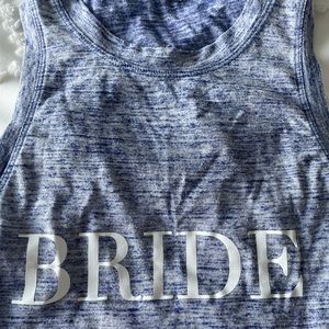 Vogue BRIDE shirt blue GAP tank